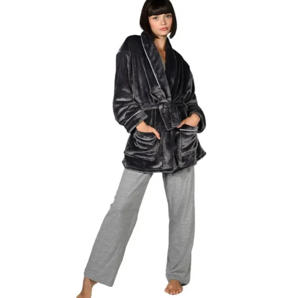 Veste d'intérieur mixte polaire Killem Silver Grey, Sensei