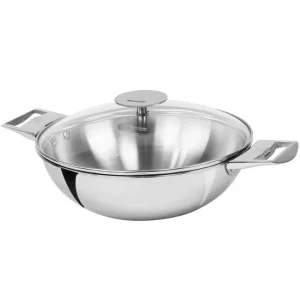 Wok amovible inox 30 cm Casteline, Cristel