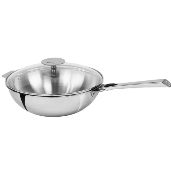 Wok amovible inox 30 cm Casteline, Cristel